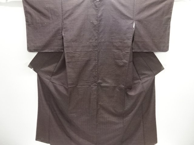 Japanese Kimono / Tsumugi Omeshi Silk